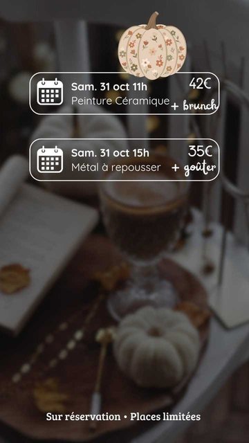Atelier Peinture sur céramique & Brunch - Maison Tarte