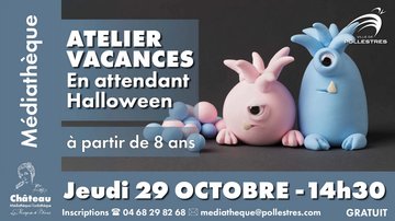 ATELIER VACANCES - EN ATTENDANT HALLOWEEN