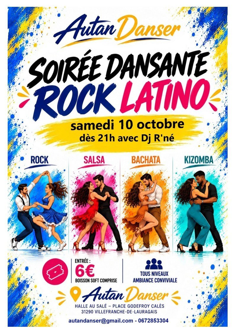 SOIRÉE DANSANTE ROCK LATINO