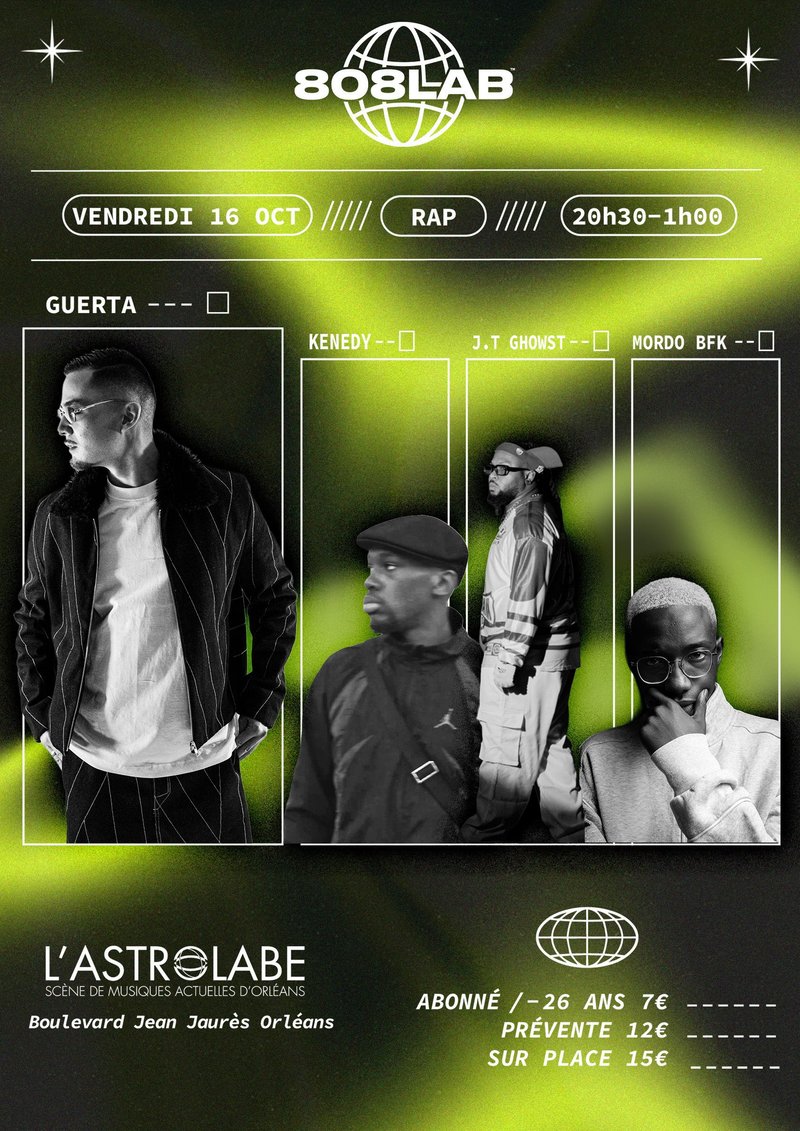 808 LAB : GUERTA + J.T GHOWST + KENEDY + MORDO BFK