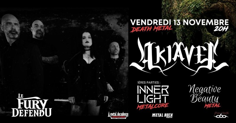 Akiavel - Innerlight - Negative Beauty // Le Fury Défendu
