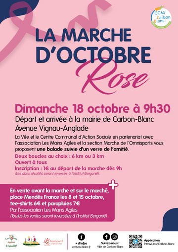MARCHE POUR OCTOBRE ROSE