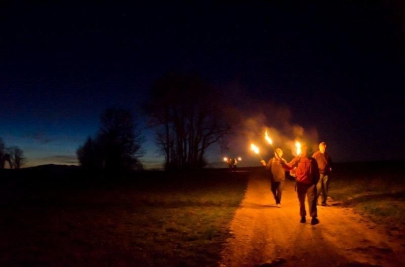 HALLOMANIA - Balade aux flambeaux & apéritif du terroir au Salève