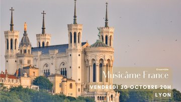 Concert à Lyon : Bach, Vivaldi, Schubert, Rachmaninov, Saint-Saëns, Elgar, Telemann, Williams, Mansell