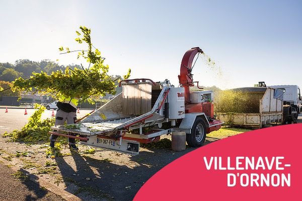 Broyage en 2 temps de vos déchets verts