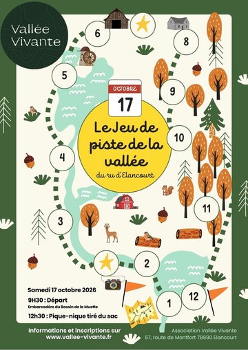 Le jeu de piste de la Vallée du ru d'Elancourt