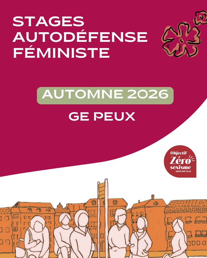 Stage d'autodéfense féministe « Ge peux » - 55 ans et +