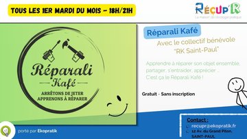 Réparali Kafé Saint-Paul