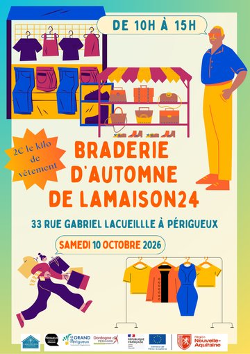 Braderie d'automne de la Maison 24