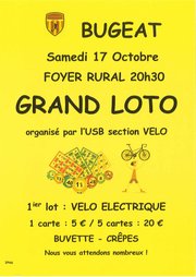Grand Loto de l'USB Section Vélo