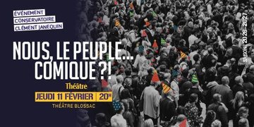 Nous le peuple comique ?!