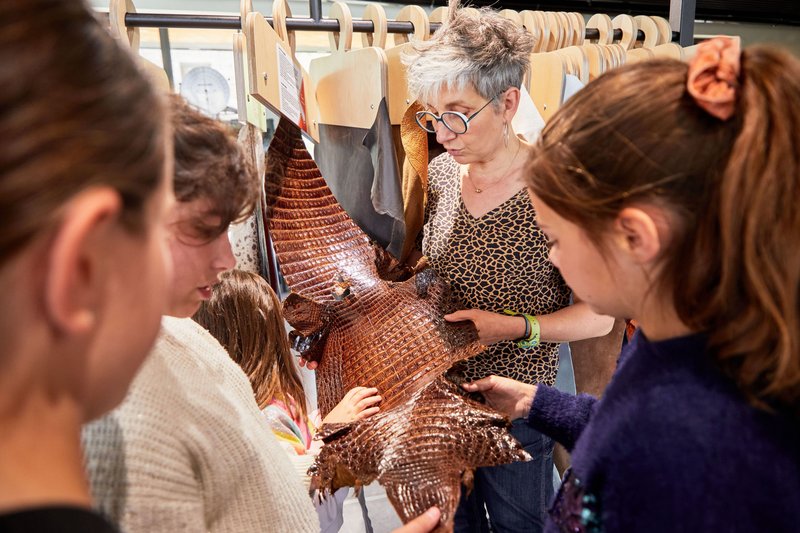 Visite guidée cuir et durabilité