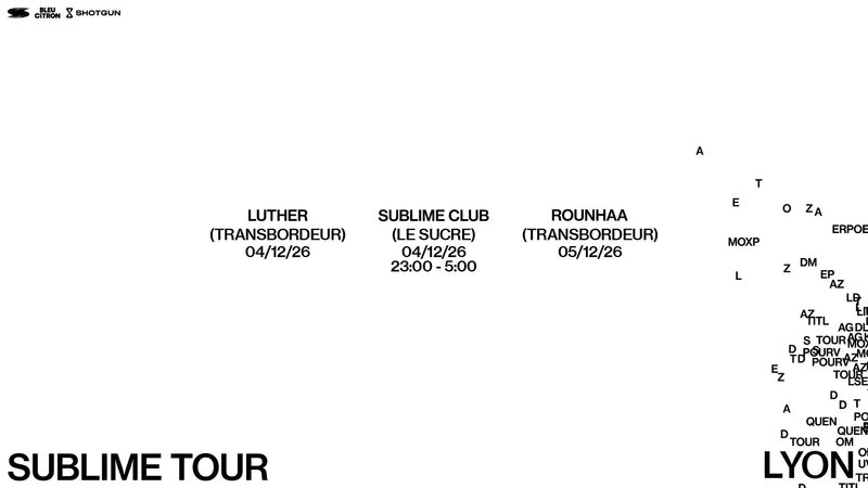 Sublime Tour - Lyon