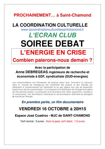 L'énergie en crise - Combien paierons-nous demain ?