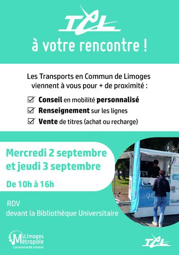 Présence de l'Agence mobile TCL