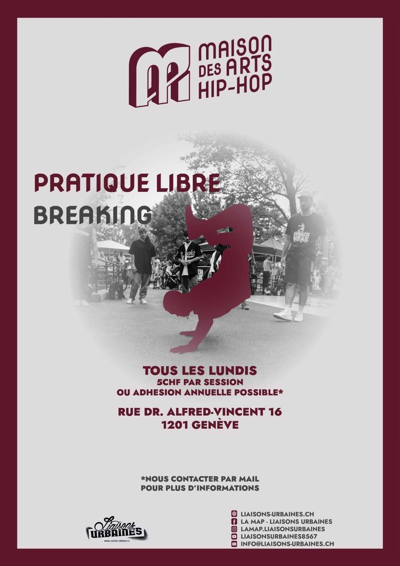Pratiques libres de danse Hip-Hop