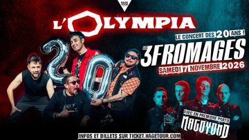 Les 3 Fromages + Magoyond à L'Olympia