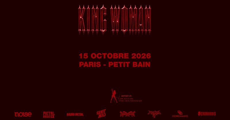 King Woman, en concert à Paris