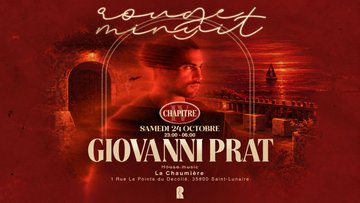 GIOVANI PRAT X ROUGE MINUIT