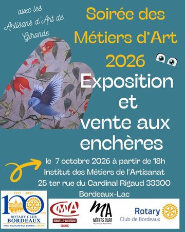 Soirée des Métiers d’Art 2026