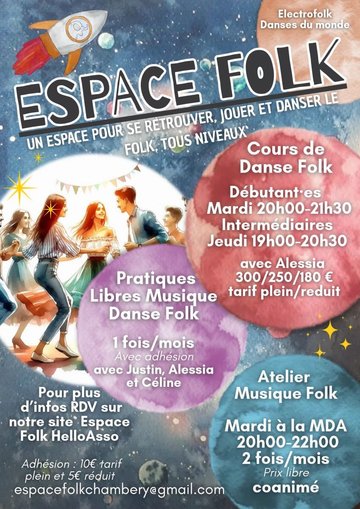 Pratique libre Danses Folk et danses du monde