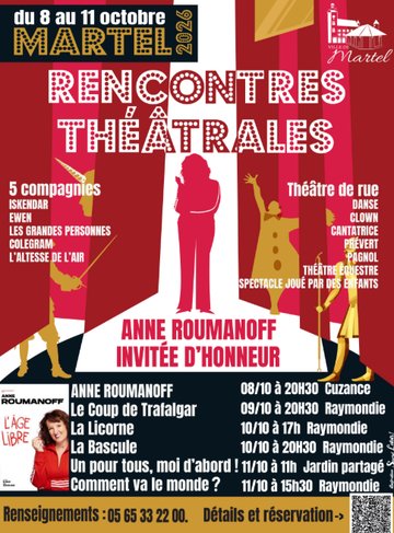 Les Rencontres Théâtrales de Martel 2026