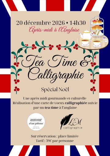 Atelier réalisation de cartes de voeux calligraphiées à Niort