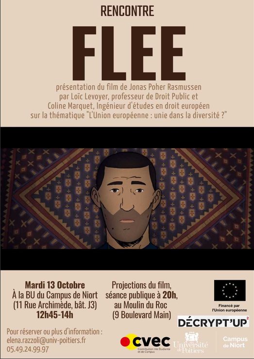 Fête des sciences et ciné-débat du film Flee à Niort