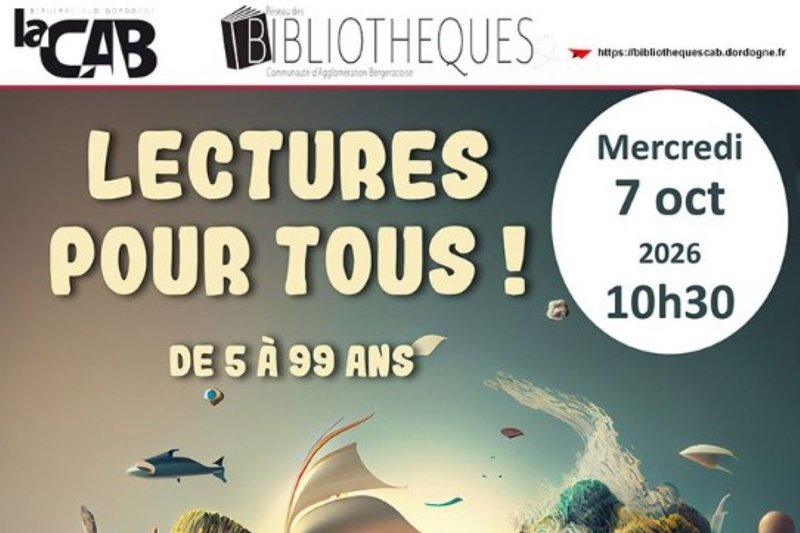 Médiathèque de Bergerac | LECTURES POUR TOUS !