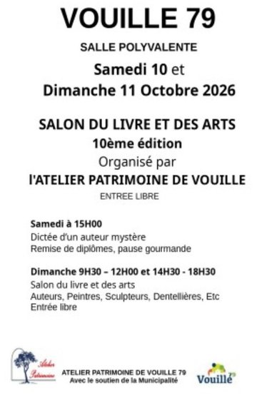 Salon du livre à Vouillé
