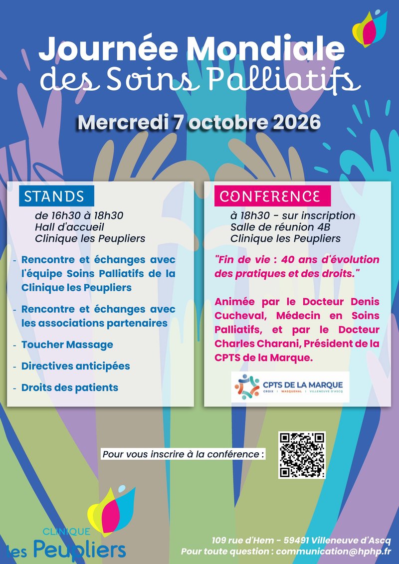 Journée Mondiale des Soins Palliatifs