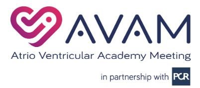 Atrio Ventricular Academy Meeting (AVAM) - 200 participants