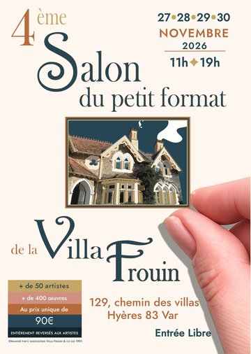 4ème salon du petit format de la Villa Frouin