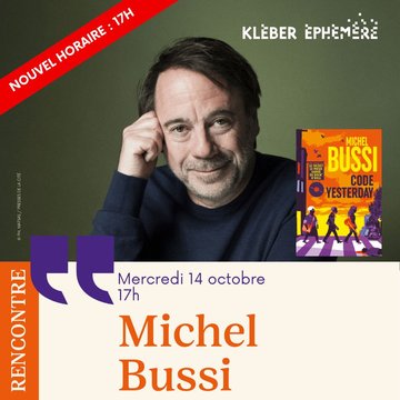Rencontre avec Michel Bussi