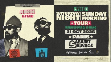 PJ MORTON, the Saturday Night, Sunday Morning, tour