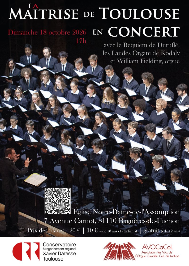 CONCERT DE LA MAÎTRISE DE TOULOUSE
