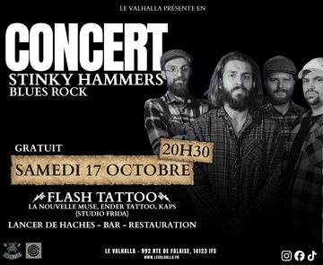 CONCERT STINKY HAMMERS AU VALHALLA