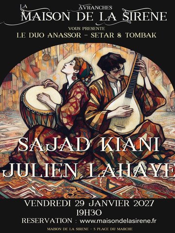 Concert - musique du monde > Duo Anassor - Improvisations persanes...