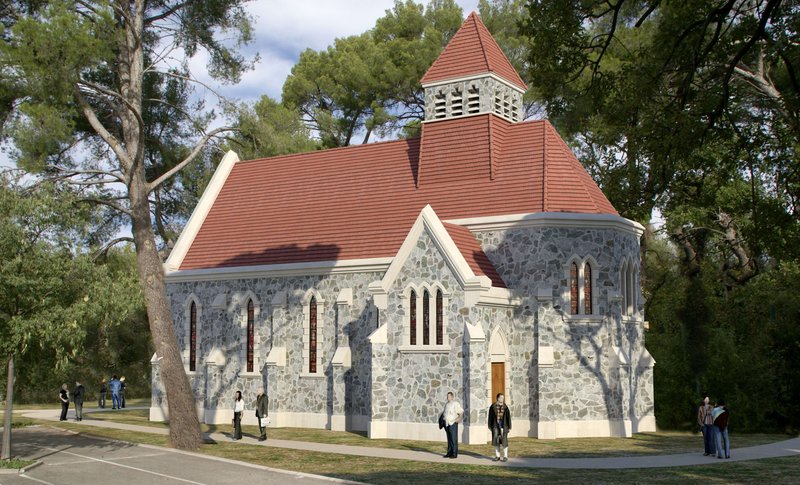 VISITE DE CHANTIER : LA CHAPELLE ANGLICANE DE COSTEBELLE