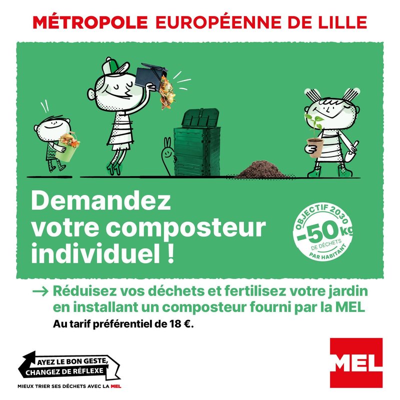 Composter ses déchets alimentaires et ses déchets de jardin