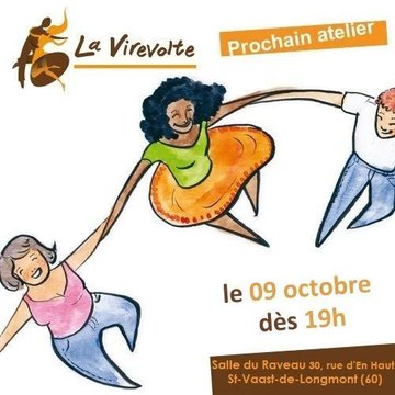 Atelier de danse et de musique folk de La Virevolte