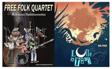 Lune à Tics invite Le Free Folk Quartet