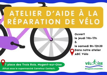Atelier d'aide à la réparation - Nogent-sur-Oise