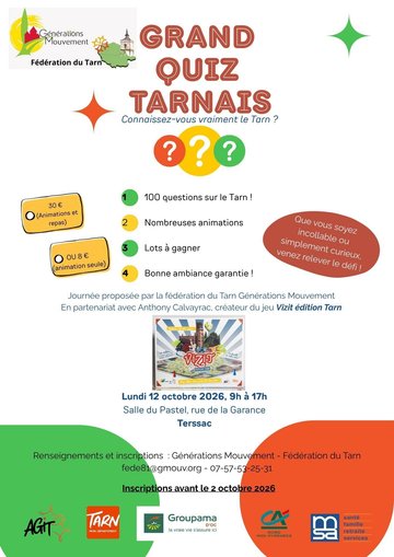Grand quiz tarnais