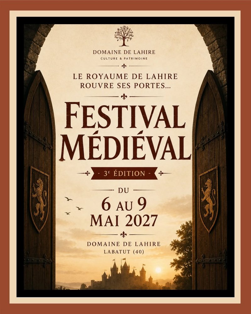 Festival Médieval Domaine de Lahire 3ème Edition
