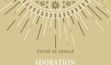 Adoration du Saint Sacrement à l'église de Genillé