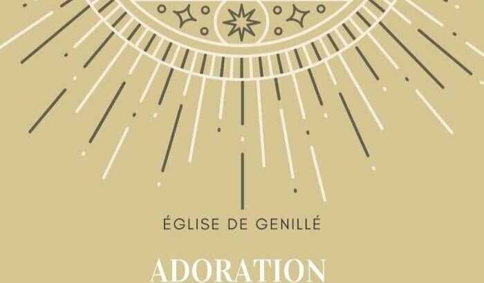 Adoration du Saint Sacrement à l'église de Genillé