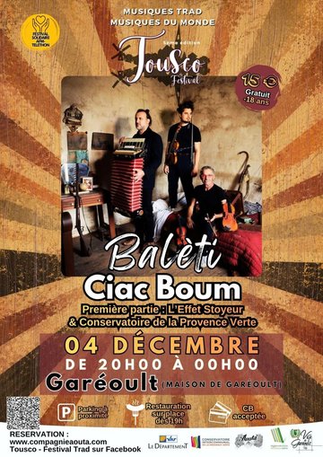 Festival Tousco - Balèti - Ciac Boum