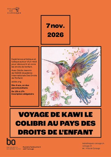 Voyage de Kawi le colibri au pays des droits de l'enfant
