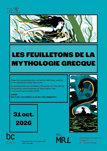 Les feuilletons de la mythologie grecque : lecture musicale